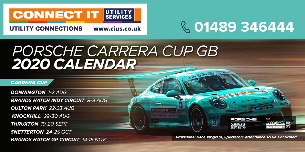 Porsche Carrera Cup GB Calendar