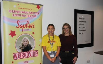 Sophie’s Legacy named as Connect It’s Charity of the Year for 2025