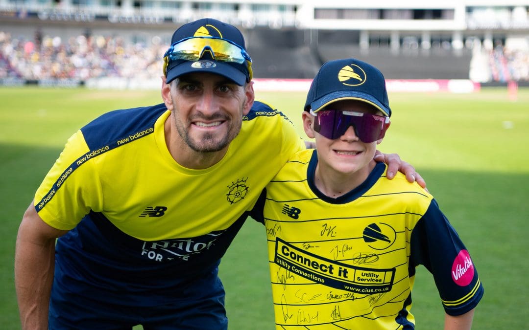 Connect It and Hampshire Cricket make a dream come true for young cricket fan