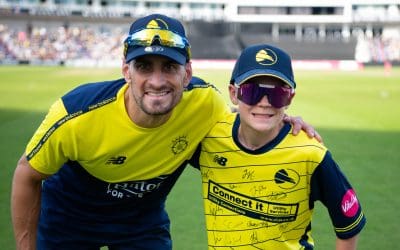 Connect It and Hampshire Cricket make a dream come true for young cricket fan