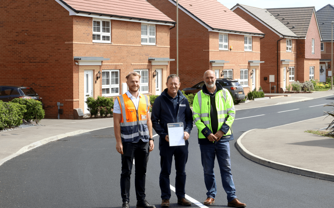 National housebuilder recognises Connect It for its work on award-winning Hampshire development