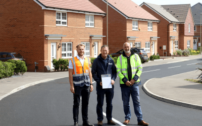 National housebuilder recognises Connect It for its work on award-winning Hampshire development